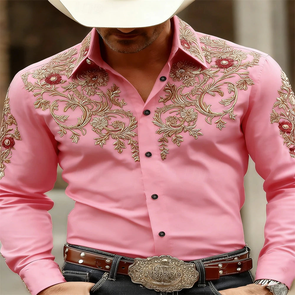 Paisley Western skjorta