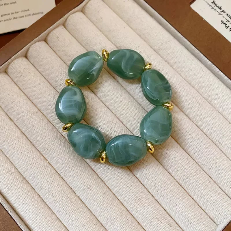 Brett manschettarmband i akryl