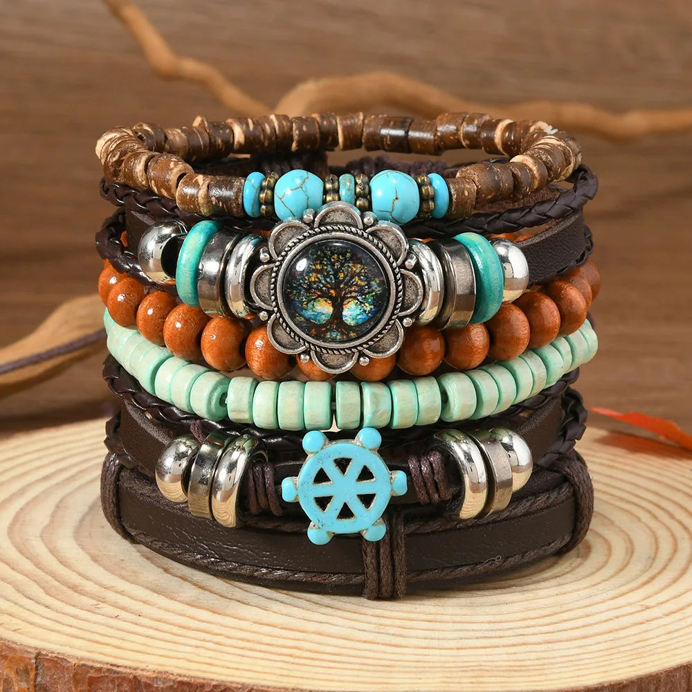 Armband med fjäder