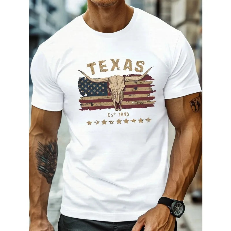 Kortärmad t-shirt i bomull