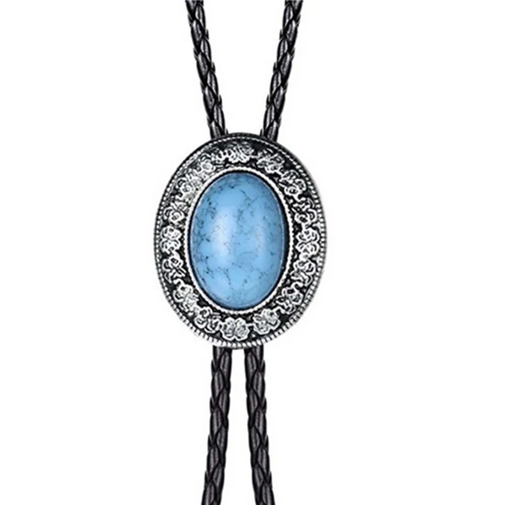 Bolo tie med tjurhuvud, guldfärgad