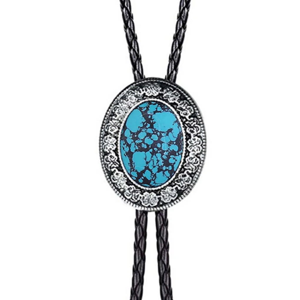 Bolo tie med tjurhuvud, guldfärgad