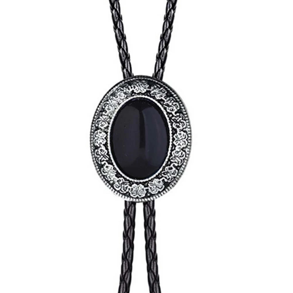 Bolo tie med tjurhuvud, guldfärgad