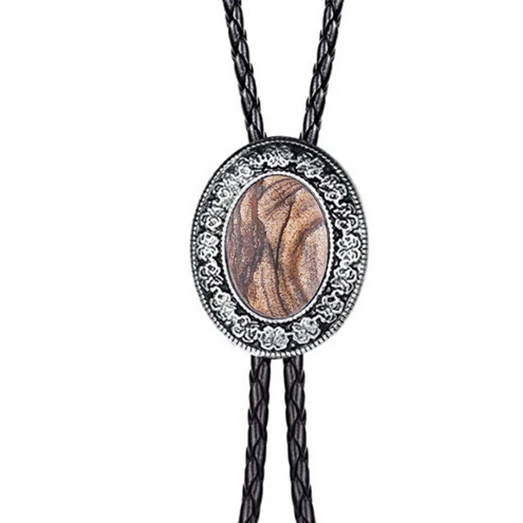 Bolo tie med tjurhuvud, guldfärgad