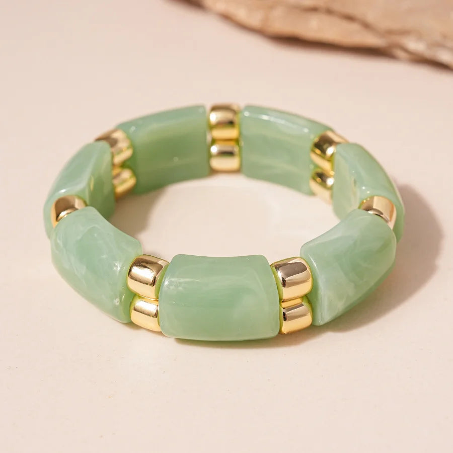 Brett manschettarmband i akryl