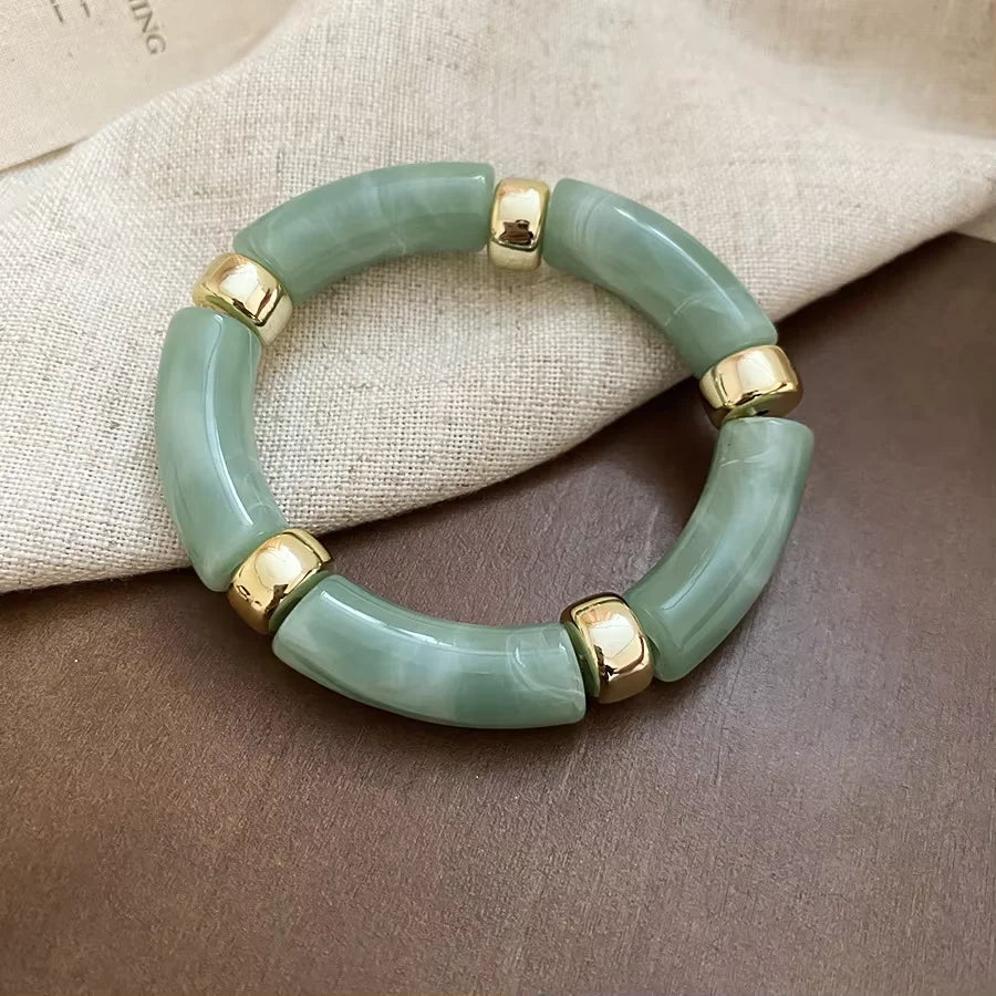 Brett manschettarmband i akryl