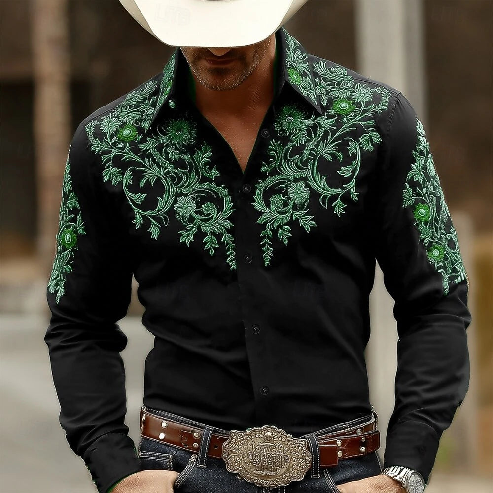 Paisley Western skjorta