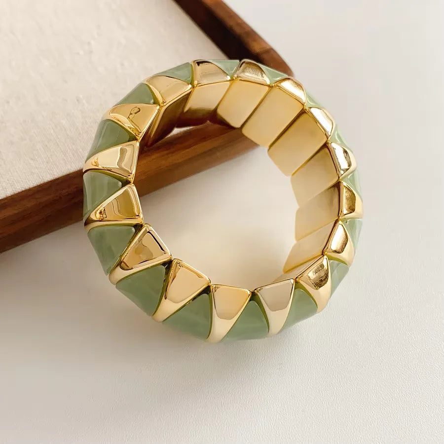 Brett manschettarmband i akryl