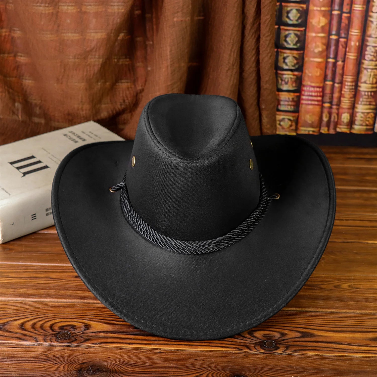 Cowboyhatt i mockakänsla, denim