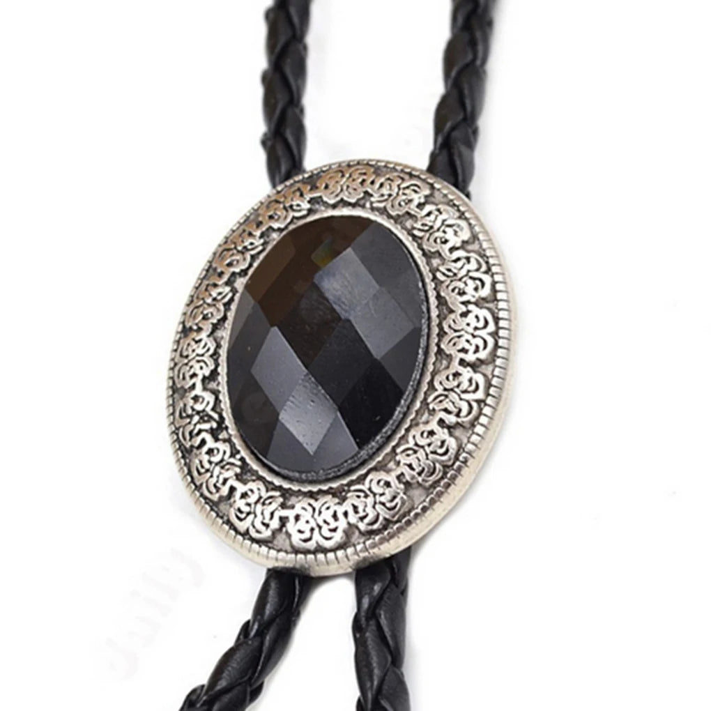 Bolo tie med tjurhuvud, guldfärgad
