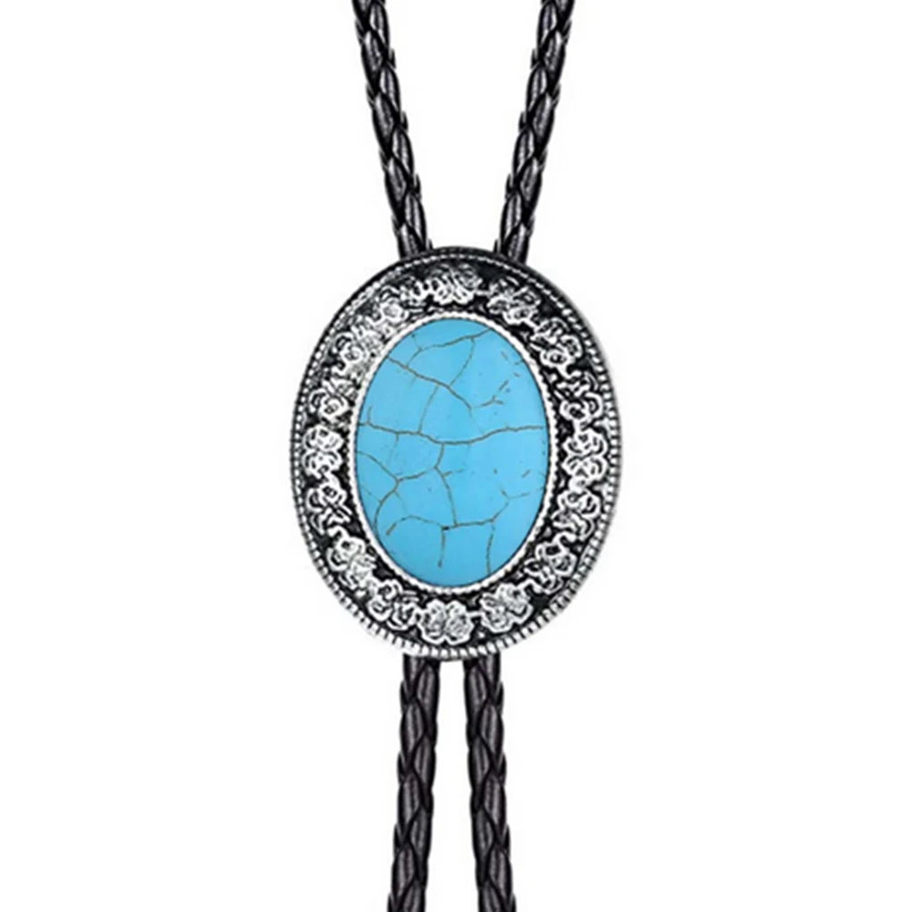 Bolo tie med tjurhuvud, guldfärgad