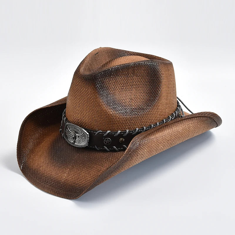 Cowboyhatt i halm