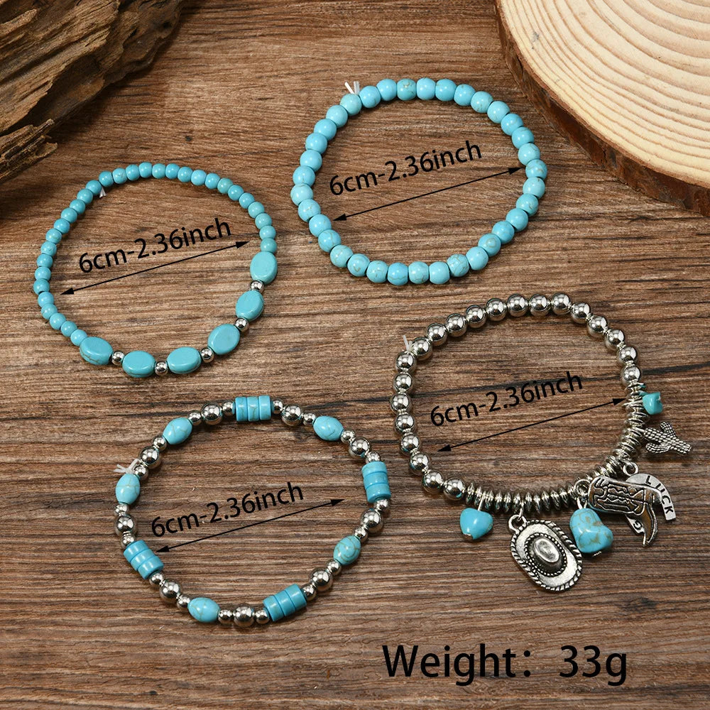Armband med turkos