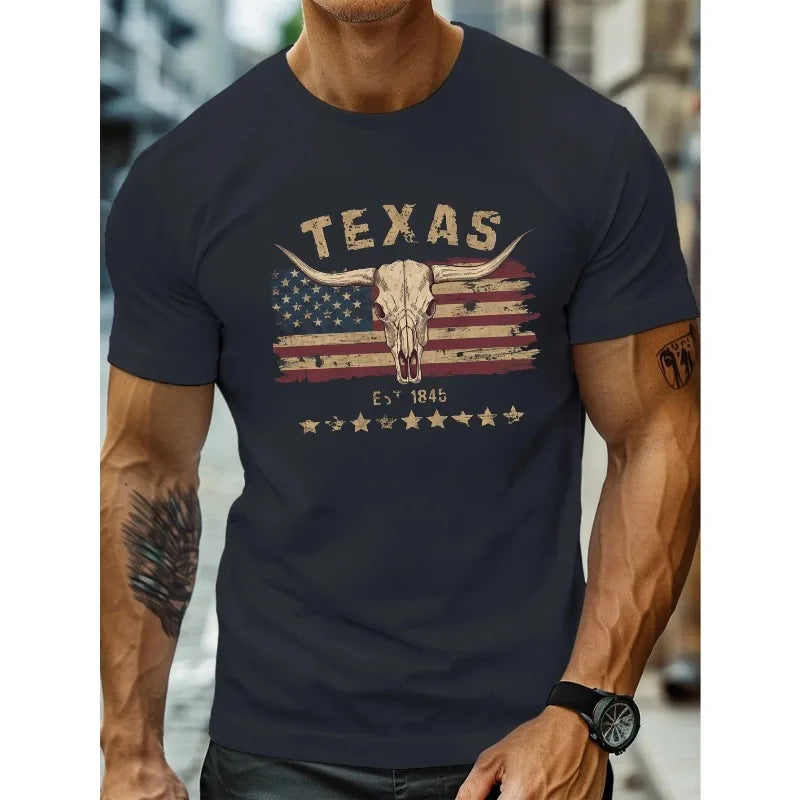 Kortärmad t-shirt i bomull