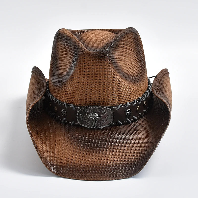 Cowboyhatt i halm